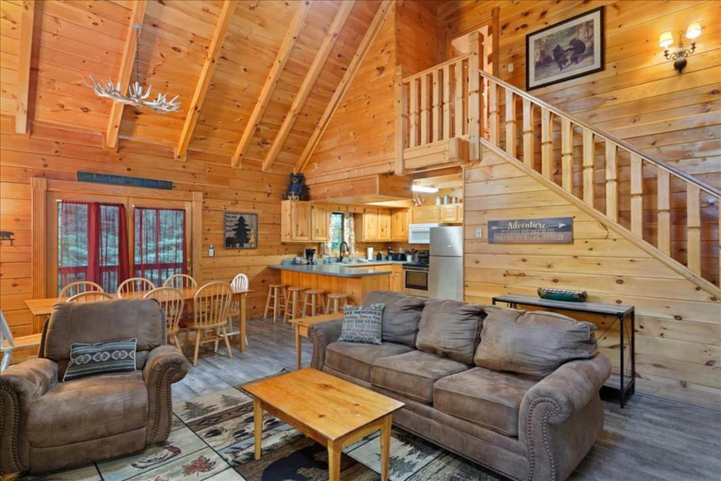 5Br Smoky Cabin Hot Tub, Games, 1 Mi To Parkway Pigeon Forge Exterior foto