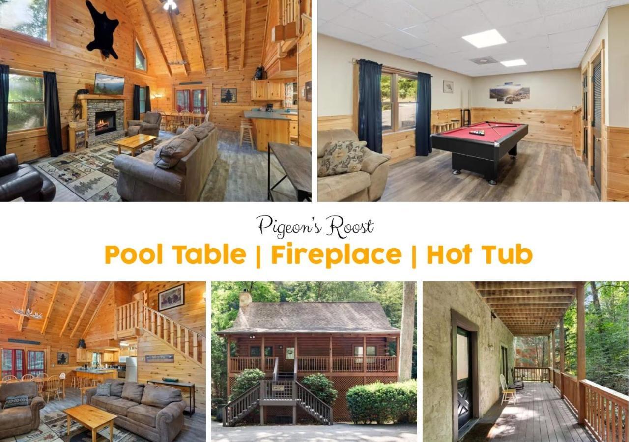 5Br Smoky Cabin Hot Tub, Games, 1 Mi To Parkway Pigeon Forge Exterior foto